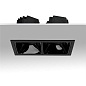 ART-SQ-180x2 LED светильник встраиваемый полуповоротный Downlight   -  Встраиваемые светильники 